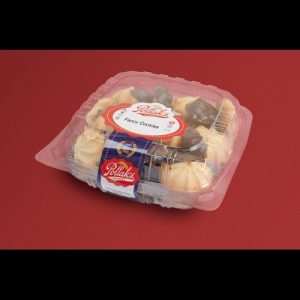 Round Half Dipped Cookies